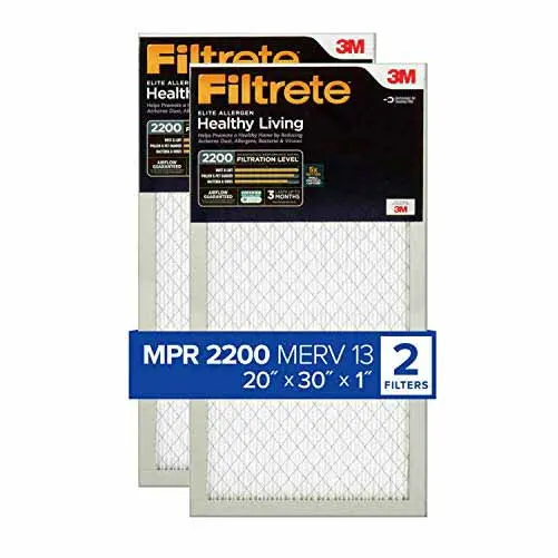 HVAC Air Filter filtrete MERV13 20x30x1 Amazon Main image