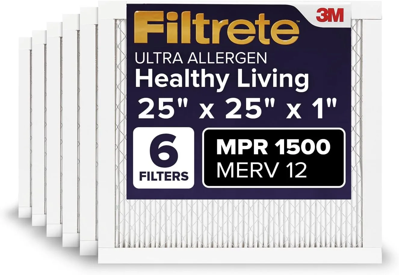 HVAC Air Filter filtrete MERV12 25x25x1 Amazon Main image