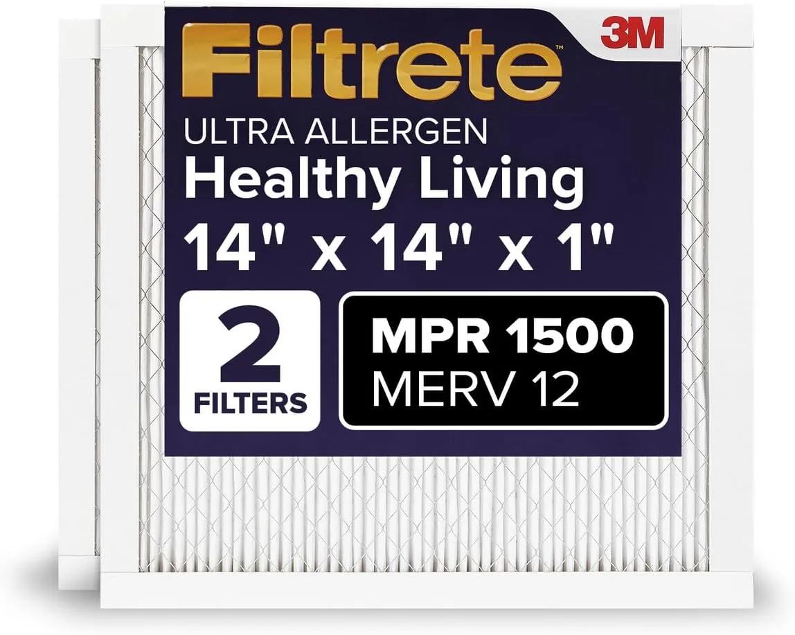 HVAC Air Filter filtrete MERV12 14x14x1 Amazon Main image