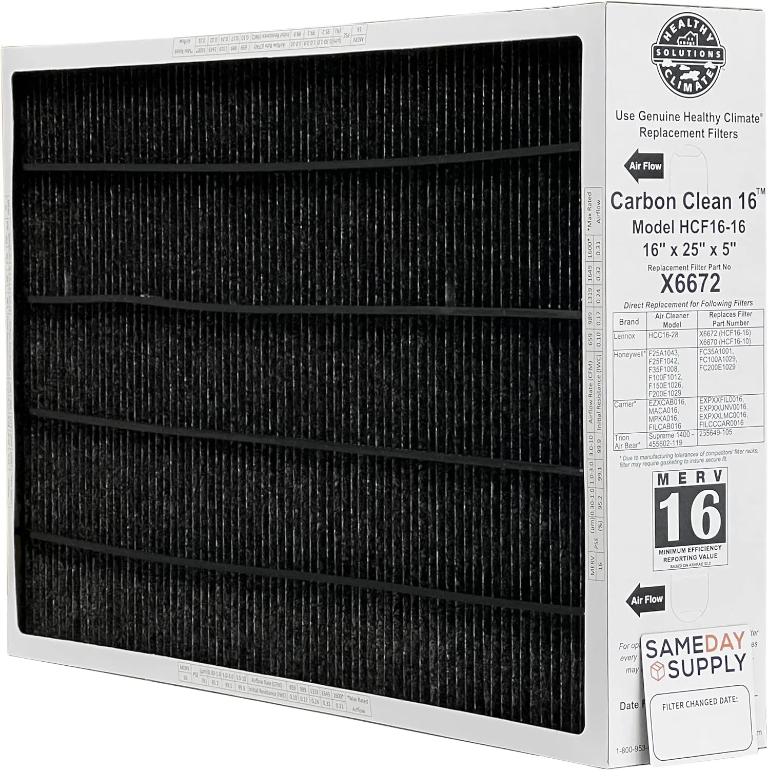 HVAC Air Filter HealthyClimate
