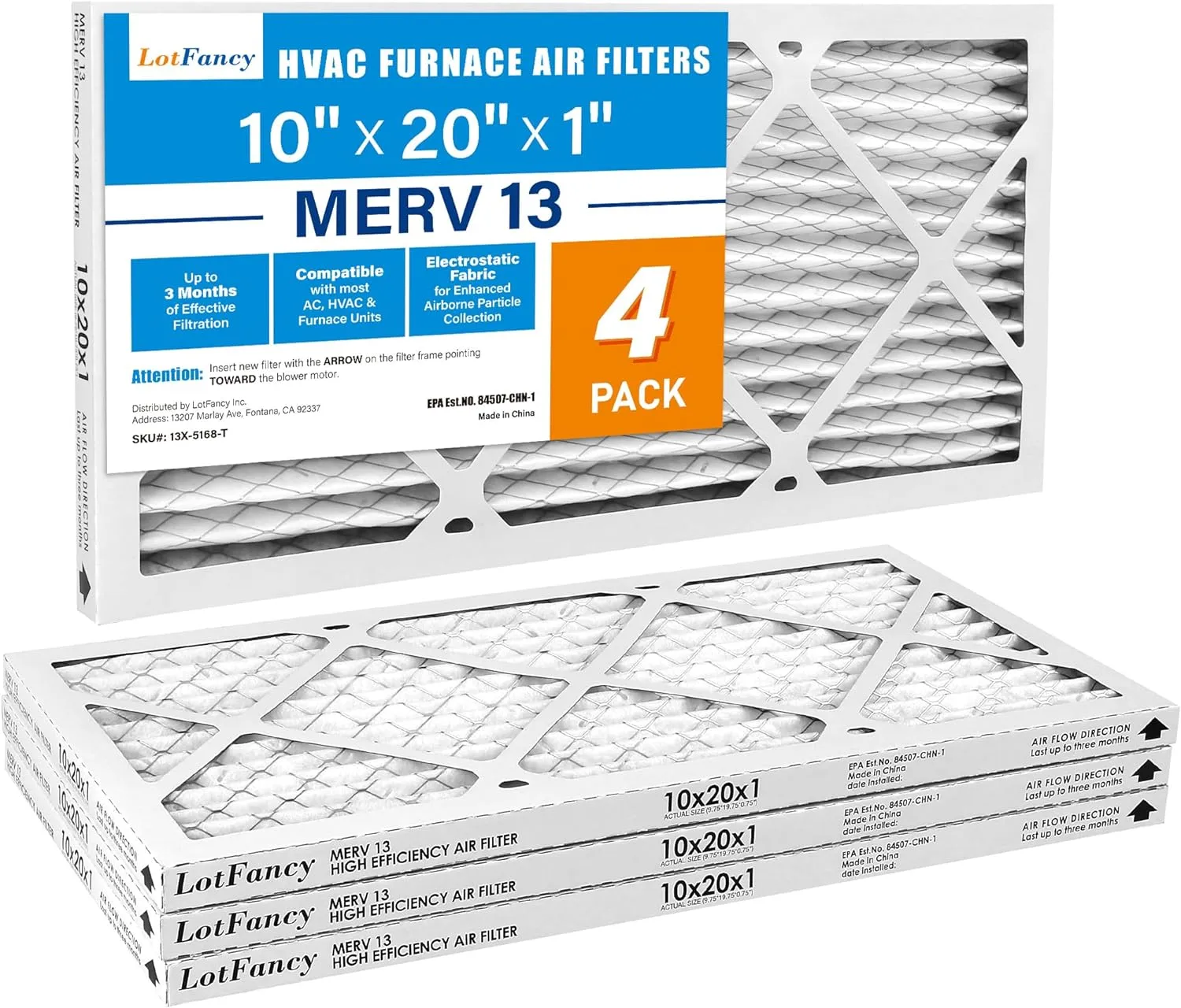 HVAC Air Filter LotFancy
