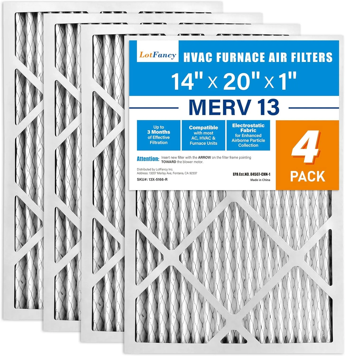 HVAC Air Filter LotFancy